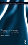 Heimir Geirsson, Geirsson Heimir - Philosophy of Language and Webs of Information
