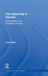 Gary Rolfe, Rolfe Gary - University in Dissent