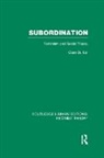 Clare Burton, Burton Clare - Subordination (Rle Feminist Theory)