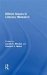 Carole S. (Queens College Rhodes, Carole S. Rhodes, Rhodes Carole S., Kenneth J. Weiss, Weiss Kenneth J. - Ethical Issues in Literacy Research