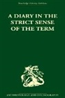 Bronislaw Malinowski - Diary in the Strictest Sense of the Term