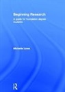 Michelle Lowe, Michelle (Staffordshire University Lowe - Beginning Research