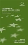 Bjørn Hvinden, Bjrn Johansson Hvinden, Håkan Johansson, Bjørn Hvinden, Håkan Johansson - Citizenship in Nordic Welfare States
