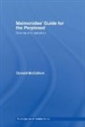Donald Mccallum, McCallum Donald - Maimonides'' Guide for the Perplexed
