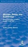 Judith Lowder Newton - Women, Power and Subversion (Routledge Revivals)