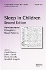 Carole (The Children''''s Hospital of Phil Marcus, Carole Carroll Marcus, John L. Carroll, John L. (UAMS College of Medicine Carroll, David Donnelly, David (Yale University Donnelly... - Sleep in Children