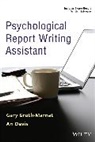 Ari Davis, Ari (Pacifica Graduate Institute Davis, Davis Ari, Gary Groth-Marnat, Gary (Pacifica Graduate Institute Groth-Marnat, Gary Davis Groth-Marnat... - Psychological Report Writing Assistant