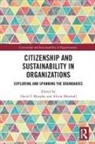 David F. Marshall Murphy, Alison Marshall, Marshall Alison, David Murphy, Murphy David F. - Citizenship and Sustainability in Organizations