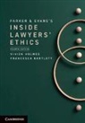 Francesca Bartlett, Bartlett Francesca, Vivien Holmes, Vivien (Australian National University Holmes - Parker and Evans''s Inside Lawyers'' Ethics