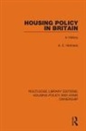 A. E. Holmans - Housing Policy in Britain
