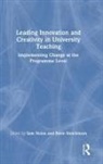 Sam Hutchinson Nolan, Steve Hutchinson, Sam Nolan, Nolan Sam - Leading Innovation and Creativity in University Teaching