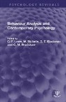 C. F. Richelle Lowe, D. E. Blackman, C. M. Bradshaw, Bradshaw C. M., C. F. Lowe, M. Richelle... - Behaviour Analysis and Contemporary Psychology