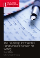 Rosalind (The University of Texas At San Horowitz, Rosalind Horowitz, Horowitz Rosalind - Routledge International Handbook of Research on Writing