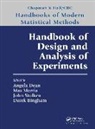 Angela Morris Dean, Derek Bingham, Angela Dean, Max Morris, John Stufken - Handbook of Design and Analysis of Experiments