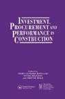 P.S. Brandon, P.s. Mole Brandon, T. Mole, Mole T., P. Venmore-Rowland - Investment, Procurement and Performance in Construction
