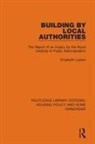 Elizabeth Layton, Layton Elizabeth - Building By Local Authorities