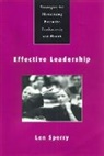 Len Sperry, Sperry Len - Effective Leadership