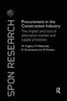 David Greenwood, Patricia M Hillebrandt, Patricia M. Hillebrandt, William Hughes, William (National Crime Squad Hughes, William Hillebrandt Hughes... - Procurement in the Construction Industry