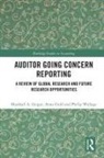 Marshall A. Geiger, Marshall A. Gold Geiger, Anna Gold, Philip Wallage, Wallage Philip - Auditor Going Concern Reporting