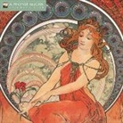 Flame Tree Publishing, Alphonse Mucha - Alphonse Mucha Wall Calendar 2024 (Art Calendar)