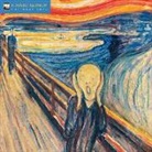 Flame Tree Publishing - Edvard Munch Wall Calendar 2024 (Art Calendar)
