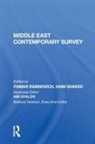 Itamar Rabinovich, Rabinovich Itamar - Middle East Contemporary Survey, Volume XI, 1987