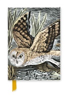 Flame Tree Publishing - Angela Harding: Marsh Owl (Foiled Journal)