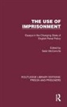 Sean McConville, Seán McConville - Use of Imprisonment