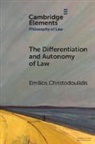 Emilios Christodoulidis, Emilios (University of Glasgow) Christodoulidis - Differentiation and Autonomy of Law