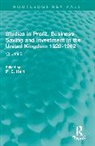 P. E. Hart, P. E. Hart - Studies in Profit, Business Saving Investment in United Kingdom 1920