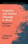 Catherine Boone, Catherine (London School of Economics and P Boone, Boone Catherine - Inequality and Political Cleavage in Africa