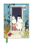 Flame Tree Publishing - Moomins on the Riviera (Foiled Blank Journal)