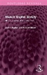 Judith Ryder, Judith Silver Ryder, Ryder Judith, Harold Silver - Modern English Society