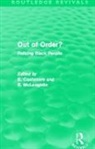 E. (Ashton University Cashmore, E. Cashmore, Cashmore E., E. Mclaughlin, McLaughlin E. - Out of Order? (Routledge Revivals)