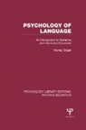 Murray Singer, Murray (University of Manitoba Singer, Singer Murray - Psychology of Language (Ple: Psycholinguistics)