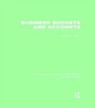 Harold Edey - Business Budgets and Accounts (Rle Accounting)