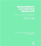 Charles Klemstine, Charles Maher Klemstine, Michael Maher - Management Accounting Research (Rle Accounting)