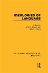 John E. (University of Edinburgh Joseph, John E Joseph, Talbot J Taylor - Ideologies of Language