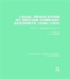 J Edwards, J Edwards - Legal Regulation of British Company Accounts 1836 1900 Rle Accounting