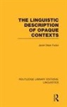 Janet Dean Fodor, Fodor Janet Dean - Linguistic Description of Opaque Contexts