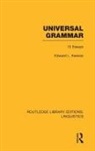 Edward L Keenan, Edward L. Keenan - Universal Grammar