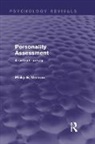 Philip E. Vernon, Vernon Philip E. - Personality Assessment (Psychology Revivals)