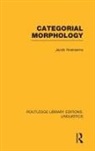 Jack Hoeksema, Hoeksema Jack - Categorial Morphology