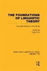 Nigel (University of Cape Town Love, Nigel Love - Foundations of Linguistic Theory (Rle Linguistics B: Grammar)