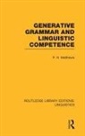 P.H. Matthews - Generative Grammar and Linguistic Competence Rle Linguistics B: