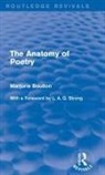 Marjorie Boulton, Boulton Marjorie - Anatomy of Poetry (Routledge Revivals)