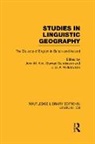 John M. Sanderson Kirk, John M Kirk, John M. Kirk, Stewart Sanderson, J D a Widdowson, J. D. A. Widdowson... - Studies in Linguistic Geography Rle Linguistics D: English Linguistics
