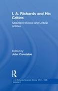 John Constable, Constable John - I a Richards & His Critics V10 Selected Reviews and Critical Articles