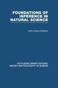 J O Wisdom, J O Wisdom - Foundations of Inference in Natural Science