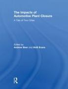 Andrew Evans Beer, Andrew Beer, Beer Andrew, Holli Evans, Evans Holli - Impacts of Automotive Plant Closure